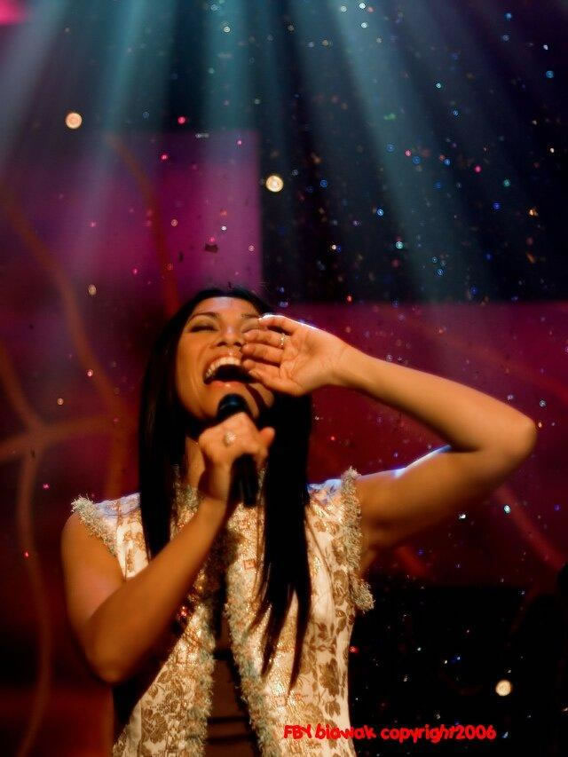 Anggun at Indosiar TV