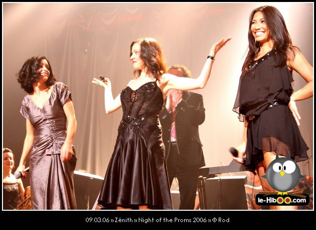 Anggun in concerts at Night of the Proms in Rouen (France) - 09.03.2006