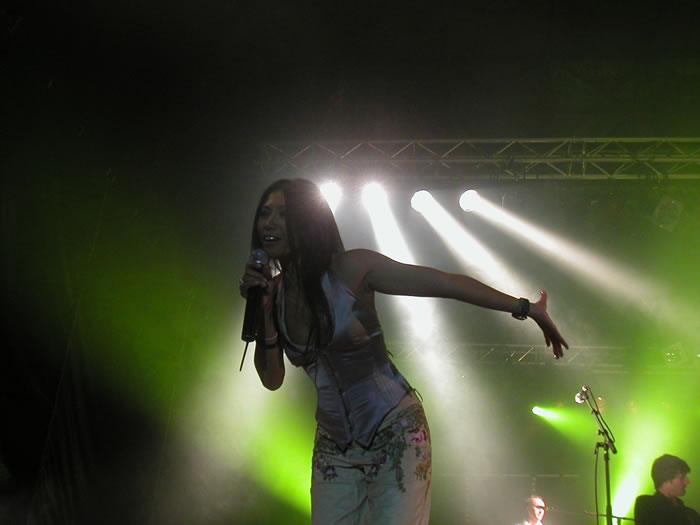 Anggun in concert in Sin le Noble (France) by Jackbauer